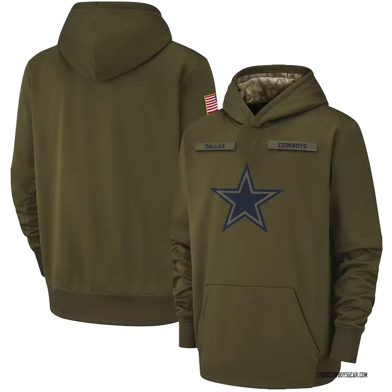 2018 dallas cowboys salute to service hoodie shop